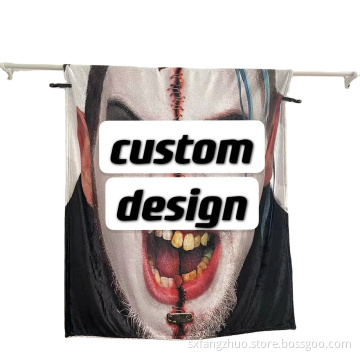 Customization the blanket high quality halloween horror movie blanket